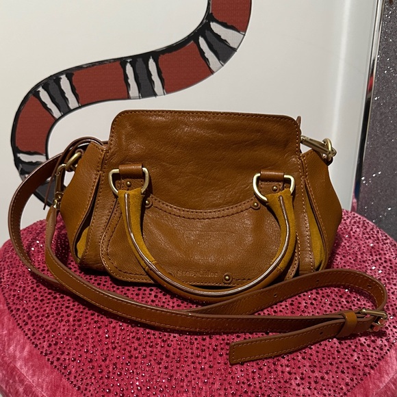 See By Chloe Tan Leather Crossbody Bag - Picture 1 of 5